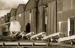 Historische Lagerhallen